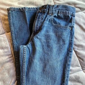 Levi's 527 Boot Cut Blue Jeans, Size 27x28